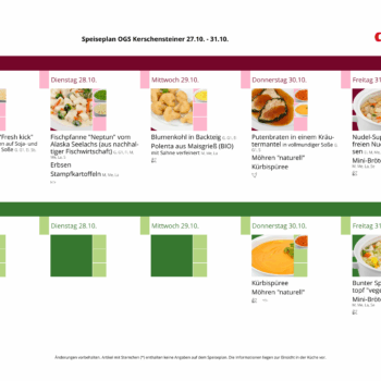 OGS Speiseplan