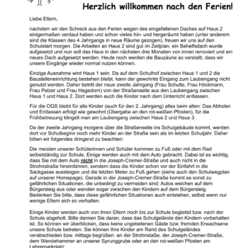 #Elternbrief